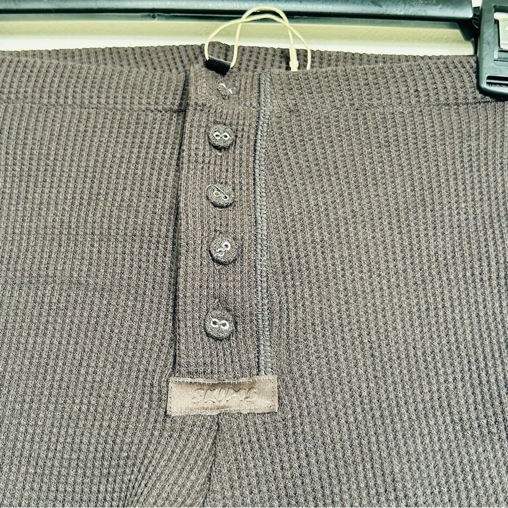 SKIMS NWT Waffle Shorts - Dark Chocolate- Size XXS - Picture 8 of 9
